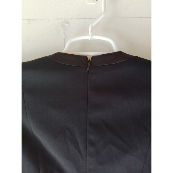 Jay Godfrey Women's Black Mini Tuxedo Dress SZ 0 Winter Whimsy Glam Holiday Chic - Picture 11 of 14